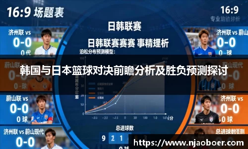 J9韩国与日本篮球对决前瞻分析及胜负预测探讨